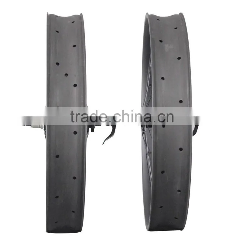 65mm/90mm full carbon fat bike wheelset