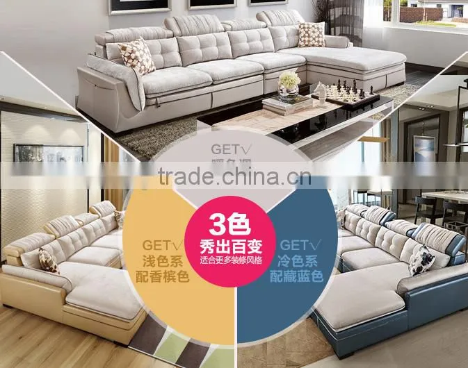 Modern living room furniture sectional sofa new design hot sale sofa by Foshan AET-872