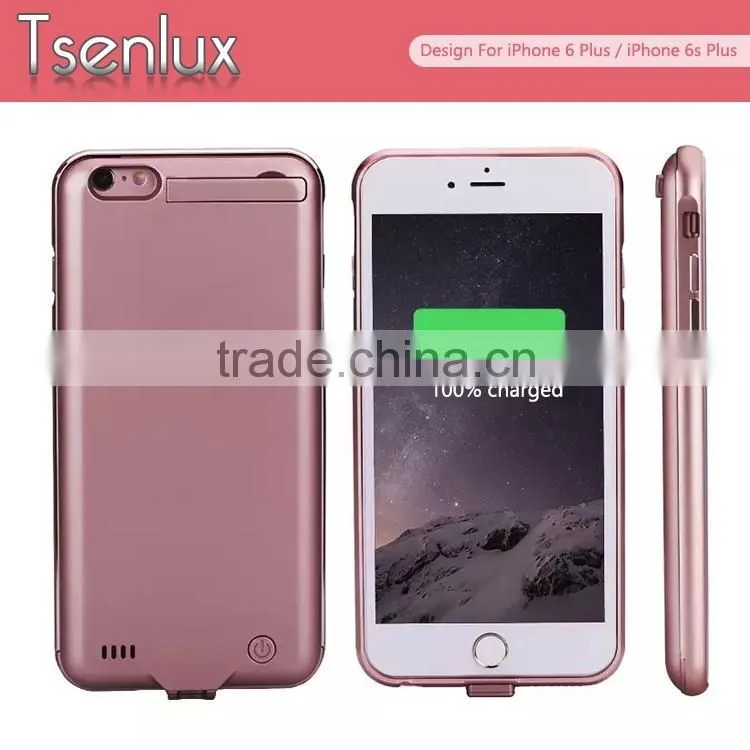 2016 Hot Selling super slim External Battery Charger battery jacket case for iPhone 6