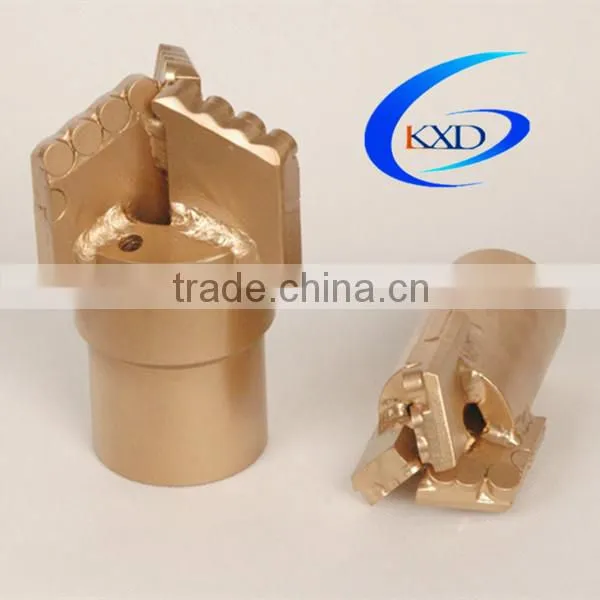 Chevron type PDC drag bit / pdc drag bit sale
