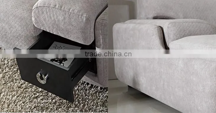 2016 hottest 3+1+ left hand facing chaise sofa bed furniture