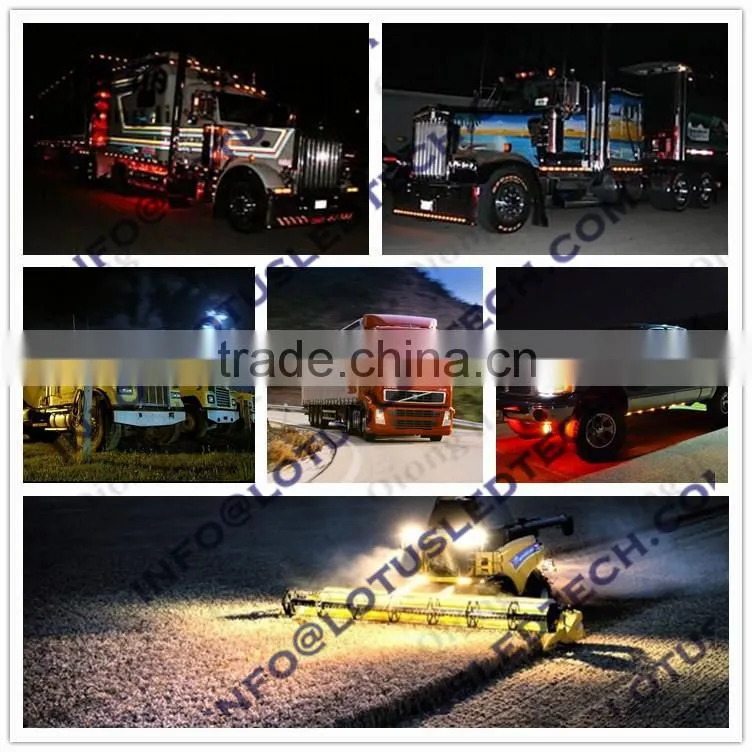 American truck 4 inch round led trailer light
