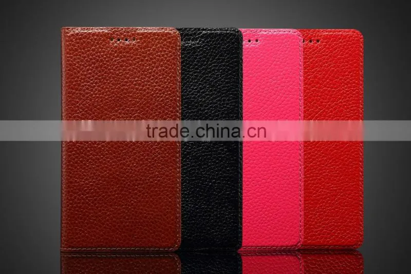 KDS Simple Version Genuine Leather Flip Case for Xiaomi Redmi Note 3 MT-5203