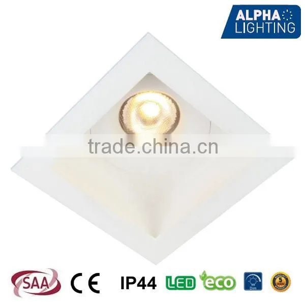 IP44 High Quality Lighting Ceiling 7W COB LED Recessed Downlight light fixture of ceiling