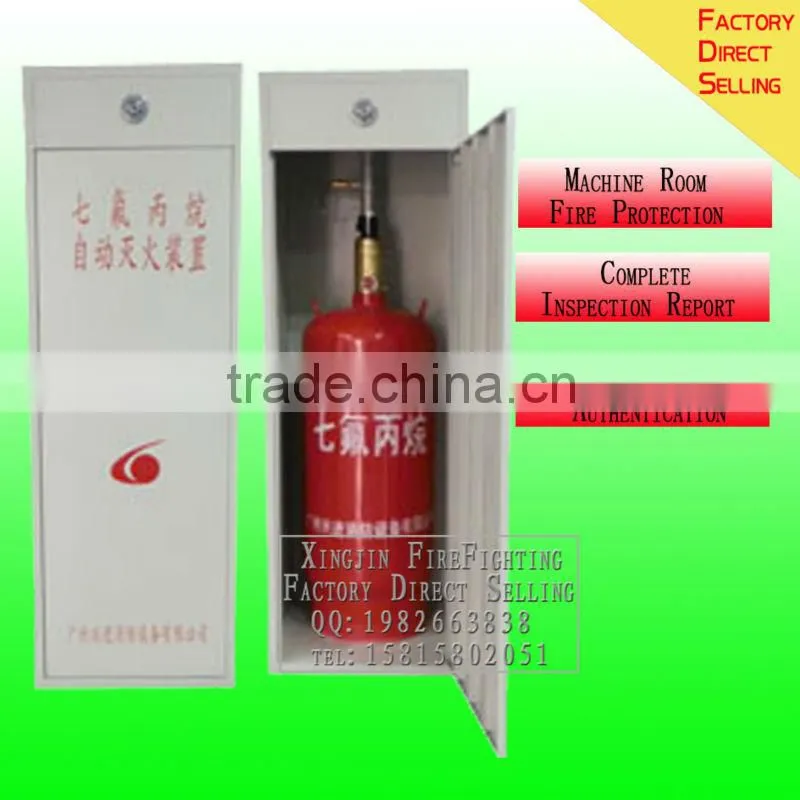 Cabinet extinguisher FM 200 system