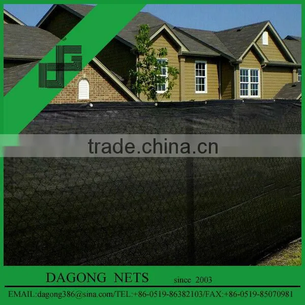 Custom Size 6' Tall Fence Privacy Screen Windscreen Mesh Fabric Cover Customize