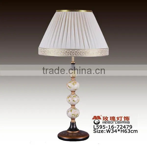 standing lamp with polyresin of lighting fixture