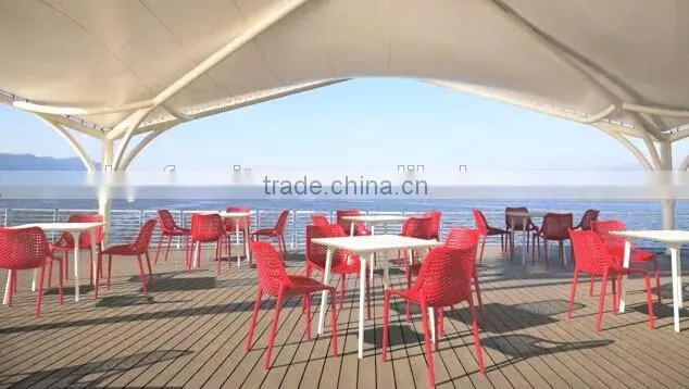 High Quality Stackable PP plastic Rattan Chair, HYQ-02