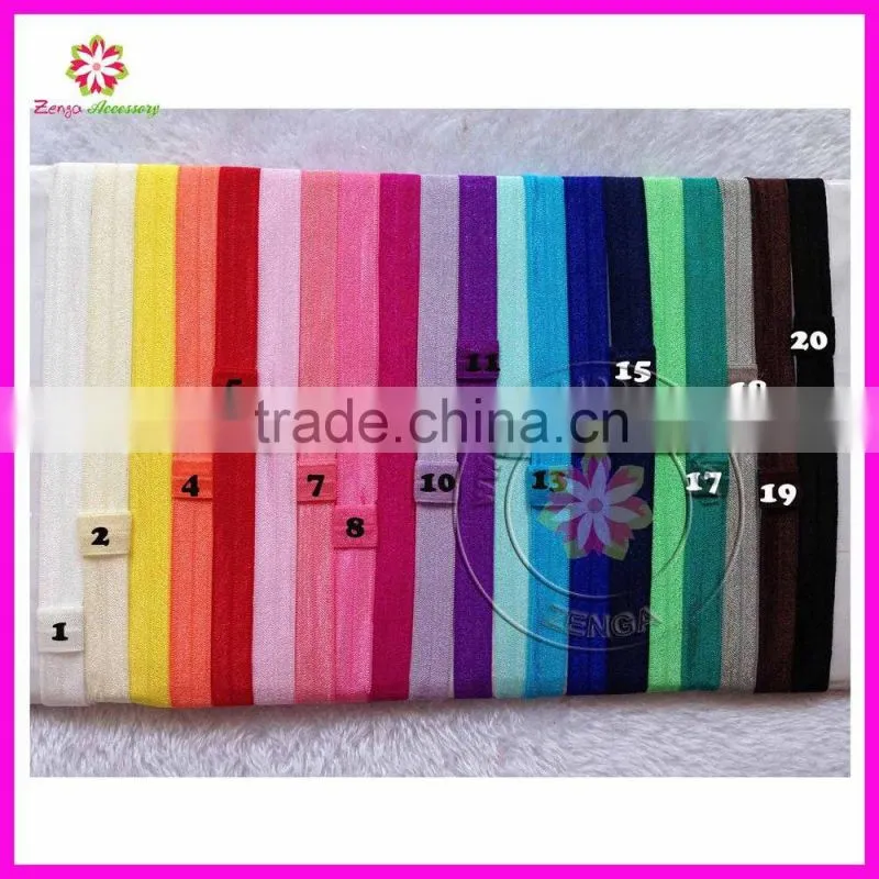 Baby cotton stripe headband, cotton hairband, baby cotton elastic hair band