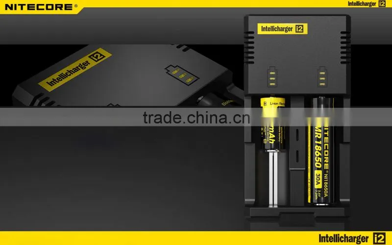 Battery lipo charger for 18650/18530 from NiteCore Intellicharge I2