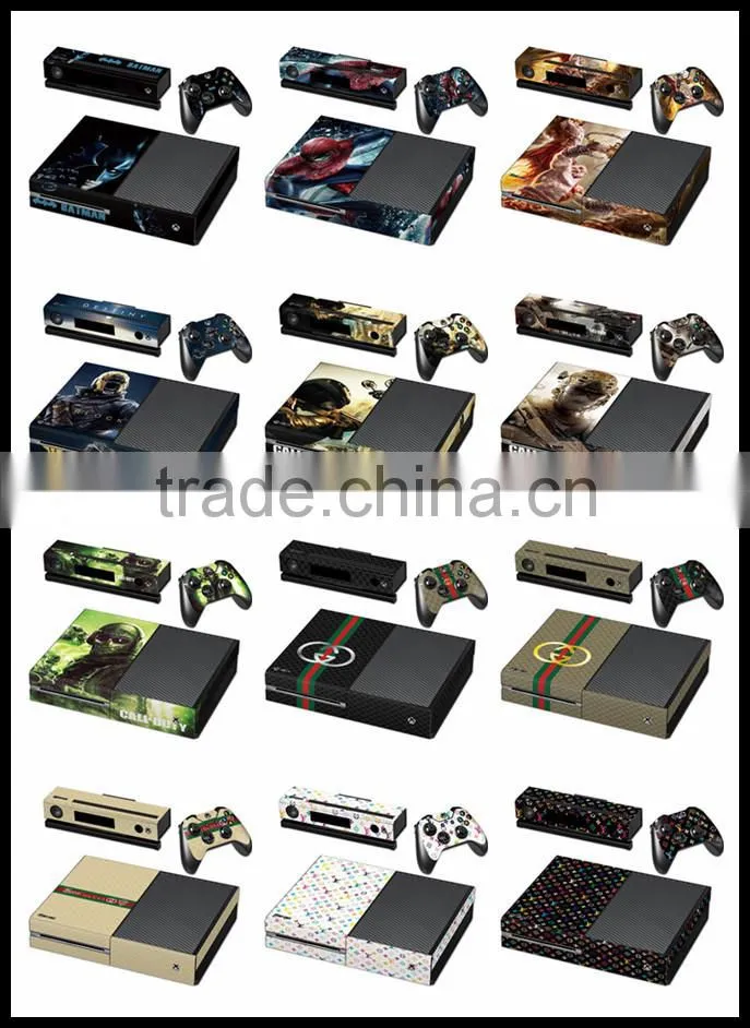 Cool Vinyl Decal Protective Skin Sticker for XBOX ONE Console and Controllers