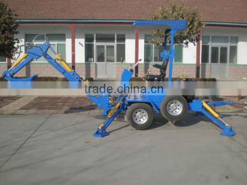 Tractor towable backhoe with low price