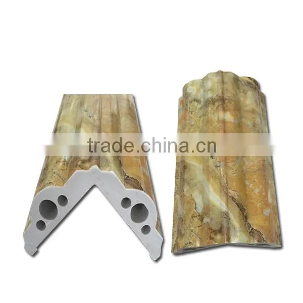 Decorative PVC Stone Marble Edge Line