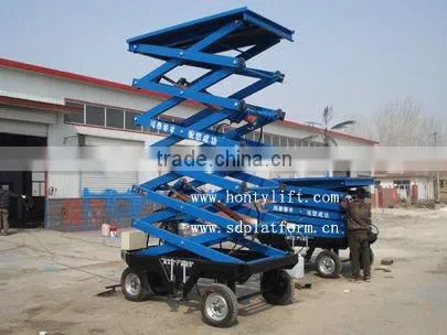 indoor scissor lift platform