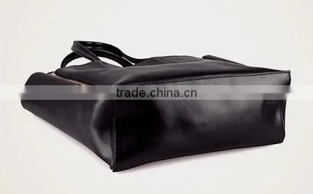 2 in 1 fashion white noble lady pure leather handbags