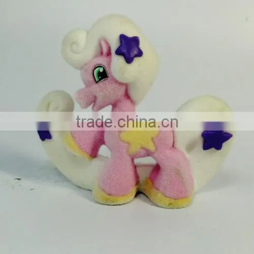 my little pony figure 2015 new design with flock