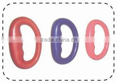 vinyl dipping D shape dumbbell