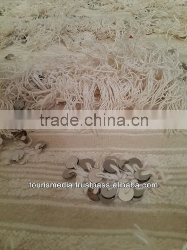 Vintage Moroccan wedding blanket 180cm x 105cm wholesale of handira