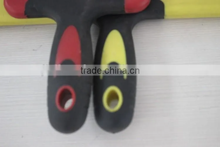 Double colors handle scraper