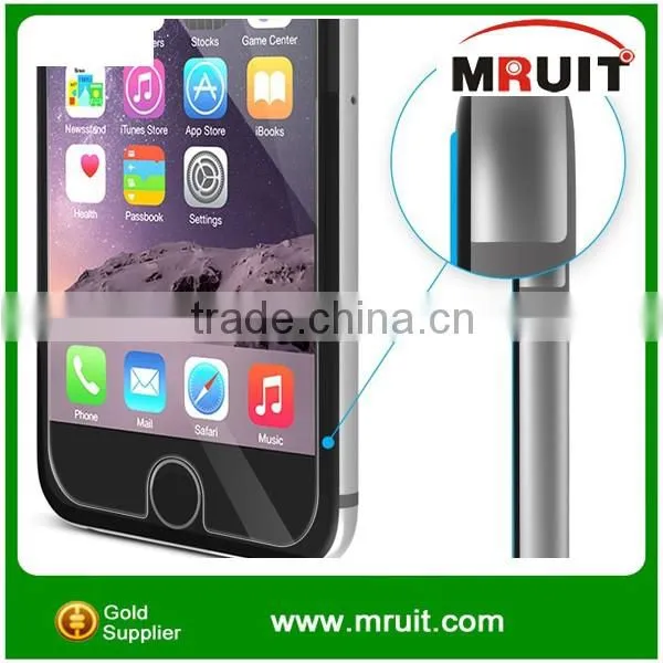 mobile phone screen protective film / Full cover 9H 2.5D round edge mobile phone Tempered Glass screen protector for iPhone 6