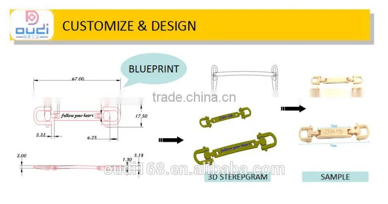 Wholesale Gold Plating Custom Shoe Buckle Metal Shoe Buckles Accessories