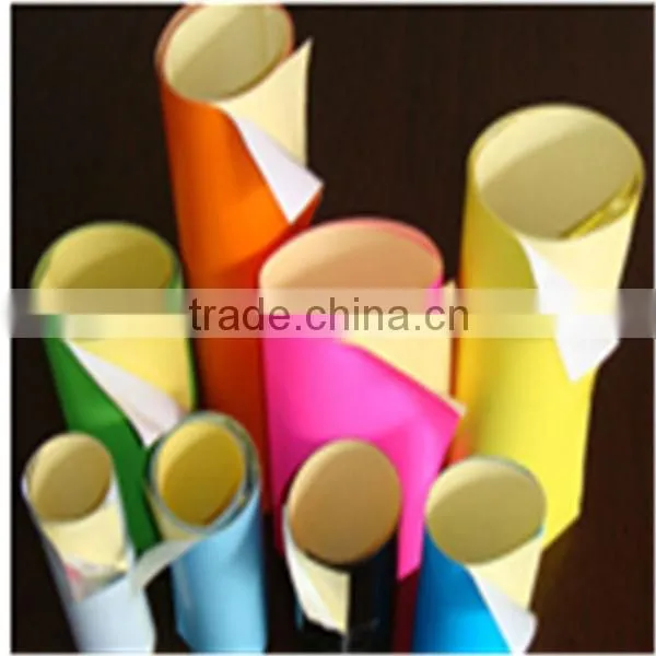 high quality self adhesive color paper in sheets