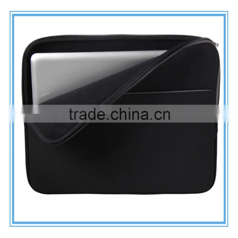 8 inch neoprene case 2 zipper pochets sleeve