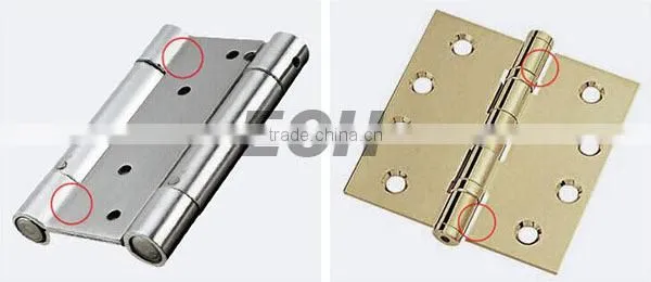 China spring fuction 5 inch Stainless Steel hydraulic hinge