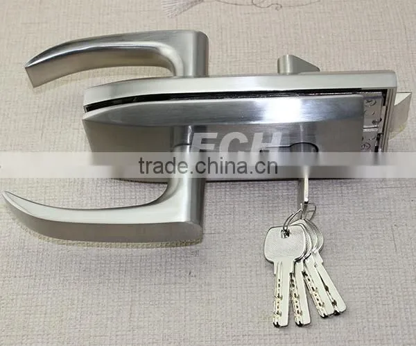 china supplier zinc alloy lock for glass door