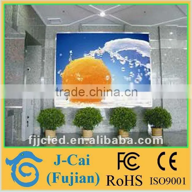 Super hd Screen tv indoor full color led screen P7.62