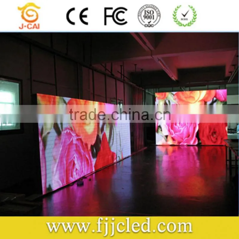 small size and high resolution P4 indoor full color led advertising display