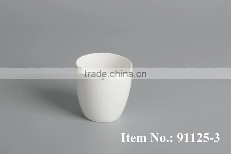white porcelain korean water cup