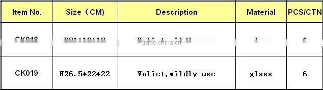 Home deco fashion types of flower vase