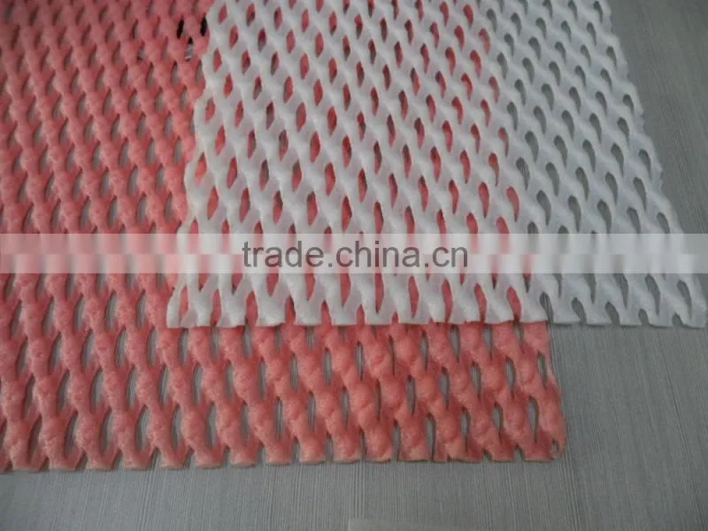 PE foam sheet for packaging fruit