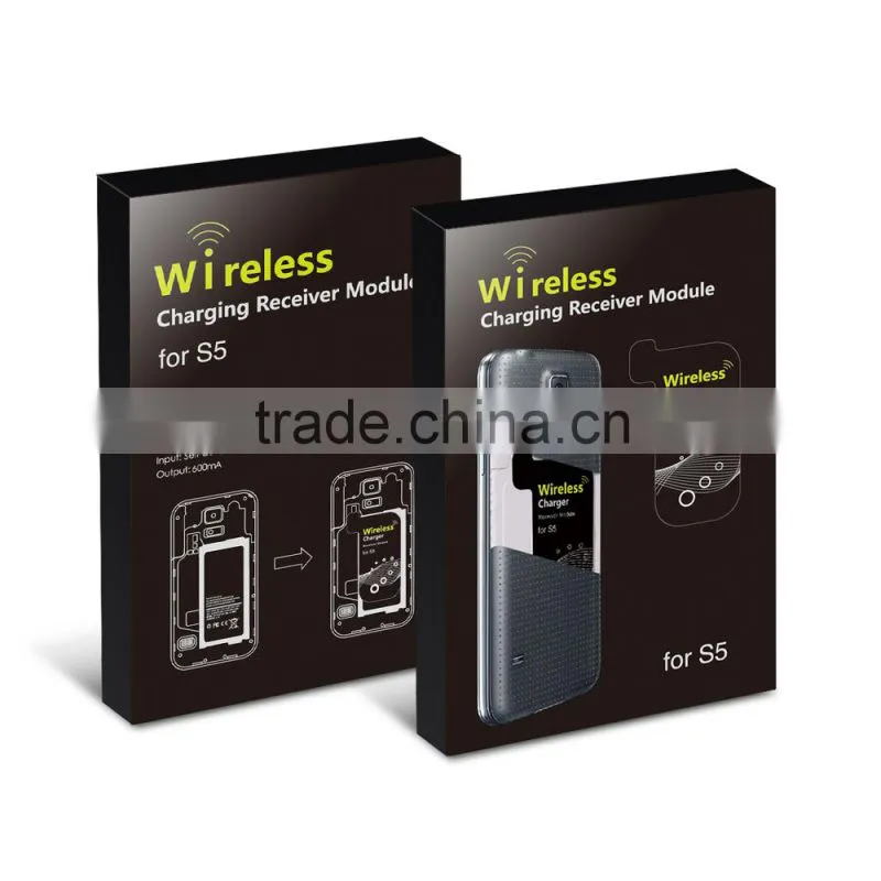 Qi standard wireless charger sticker for Samsung Galaxy S5