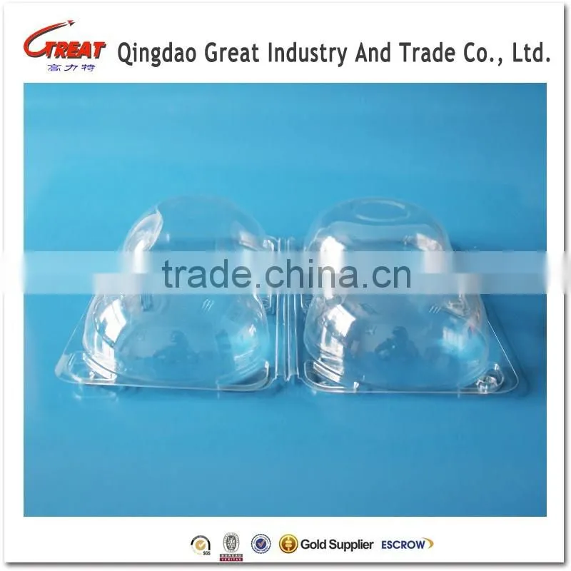 Perforated Custom Clamshell Fruit Packaging Container