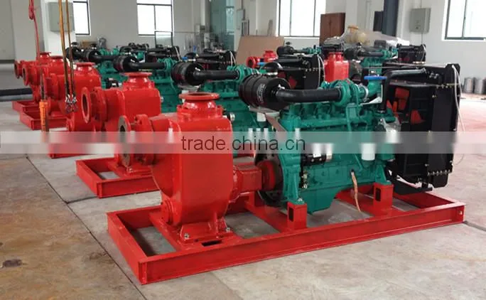 Diesel engine water pump for irrigation