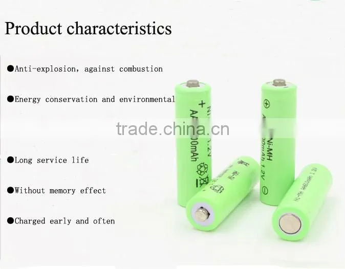Ni-MH AA2500mAh rechargeable battery