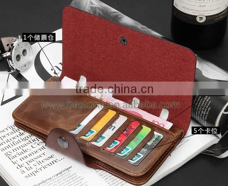 European Style Retro Gift Men Purse Wallet