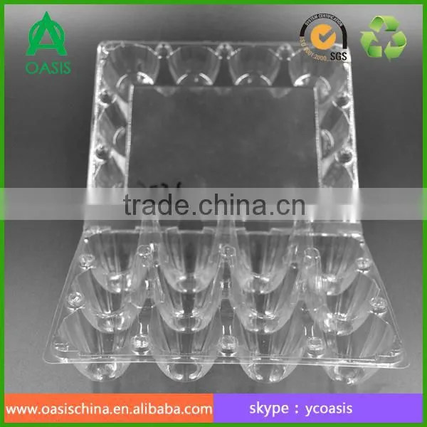 Clear plastic 6holes eggs boxes