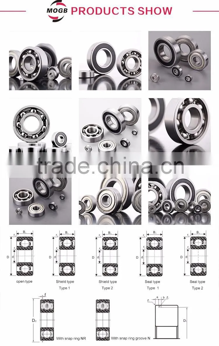 6201 2RS deep groove ball 6205 bearing