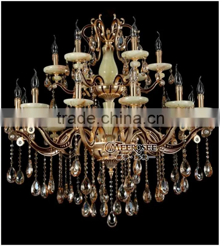 CE&UL Standard Wholesale Metal Crystal Chandelier Pendant Light MD8779-12+6
