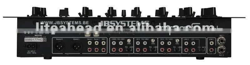 Professional 6 Channel DJ Mixer BPM6 USB