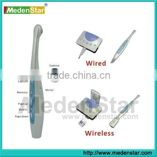 connected with wireless model or corded model of intraoral camera dental intra-oral camera / wi-fi intraoral camera CAH02-T01