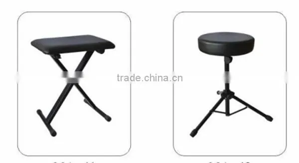 Professional Musical Instrument Stand Doulbe Metal Pipe Piano X Keyboard Stand