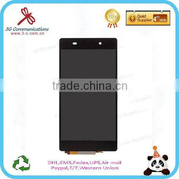 replacement touch screen for sony z3 lcd assembly ,for sony z3 lcd display with digitizer assembly