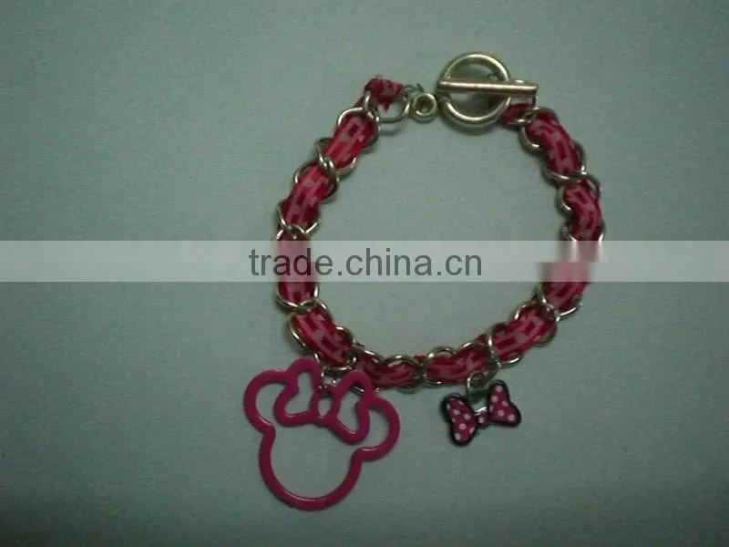2013 fashion and exquisite children ribbon bracelet