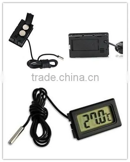 the promotional industrial lcd digital thermometer with temperature sensor
