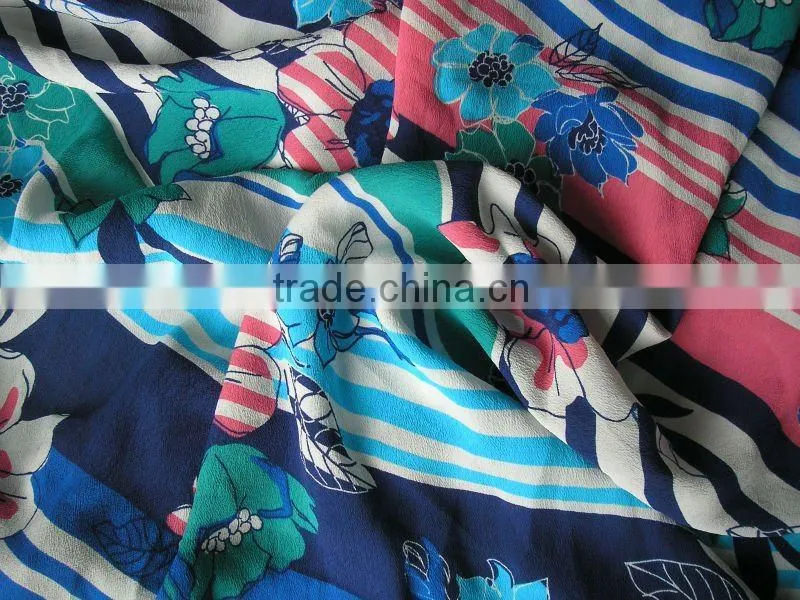 XDV1012 120D*120D VISCOSE CREPE PRINT WOVEN FABRIC