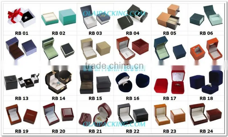 Modern jewelry box for finger ring